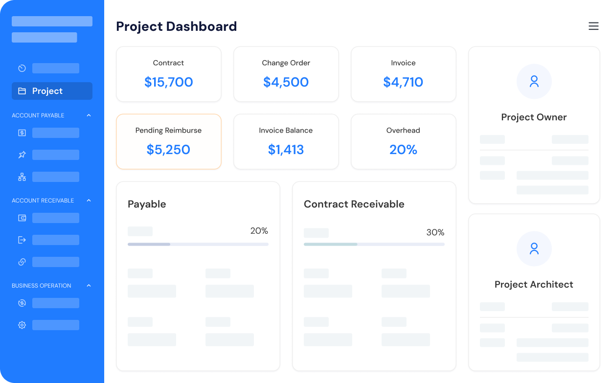 Construction Accounting Software for Contractors & Projects