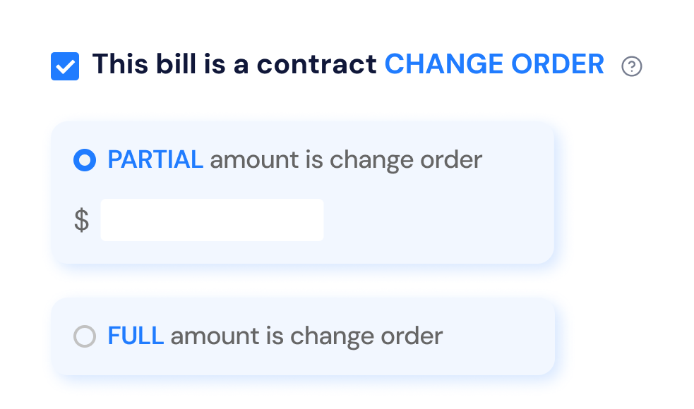 Link Change Orders to Expenses