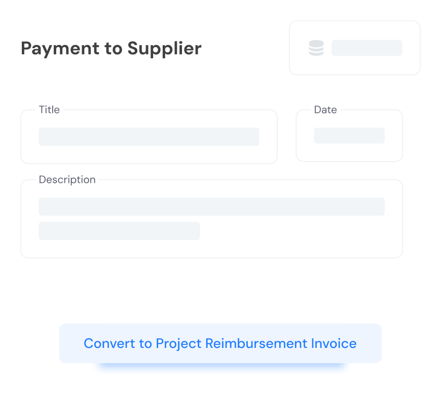 Reimbursement Billing