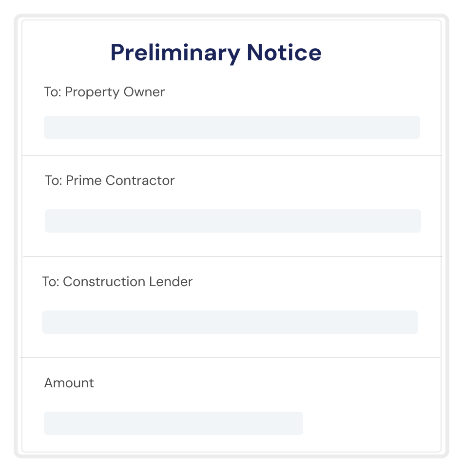 Tracking Preliminary Notice Made Easy