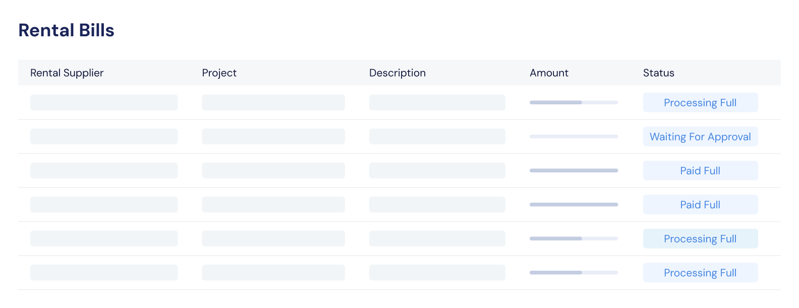Track Rental Payments