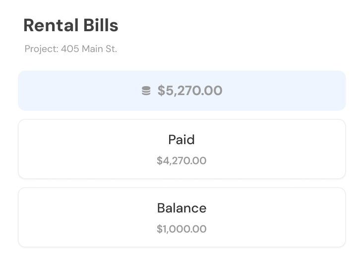 Track Rental Payments