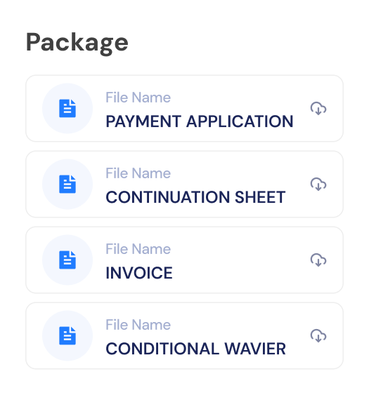 Payment Application (G702/703)